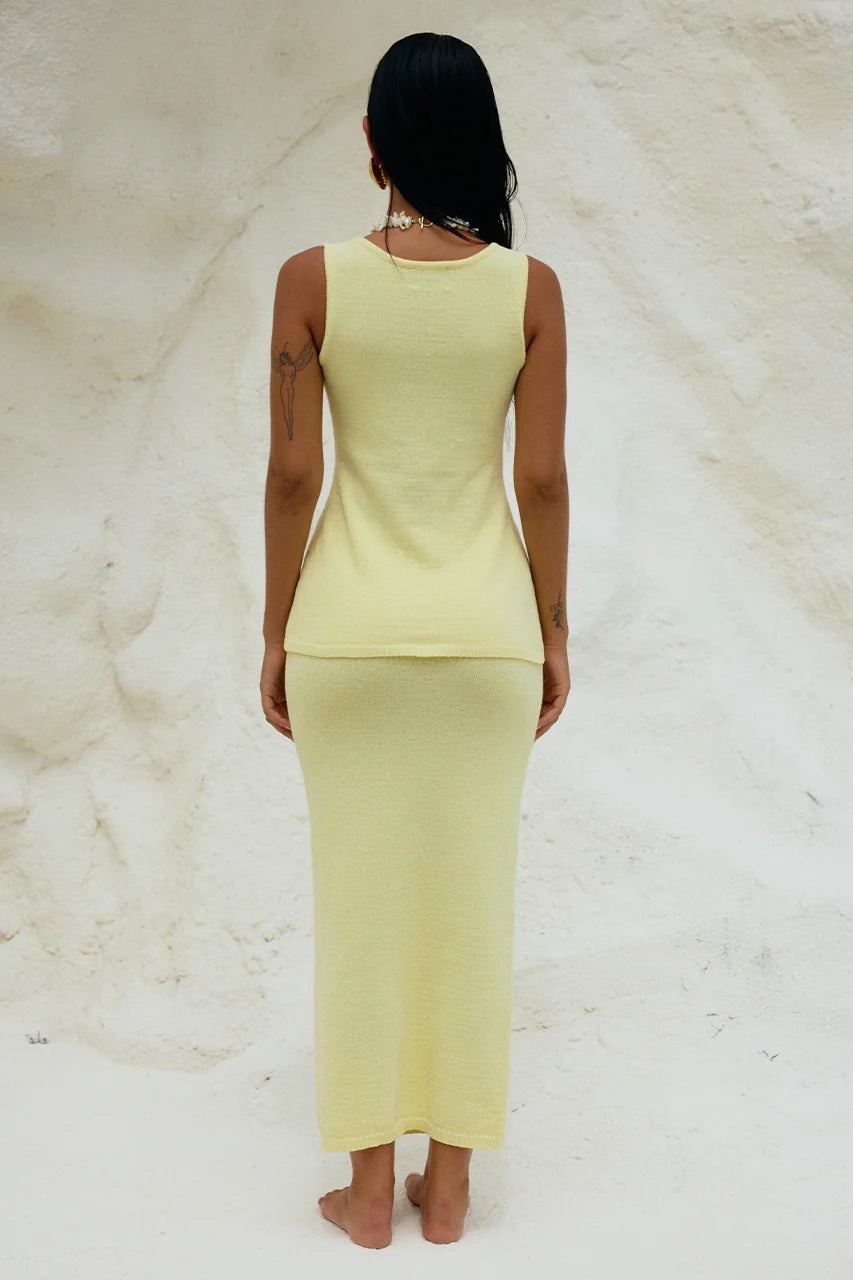 Nadina Top -Lemon