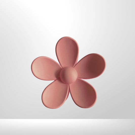 Flower Clip -Soft Pink - Teddí Apparel
